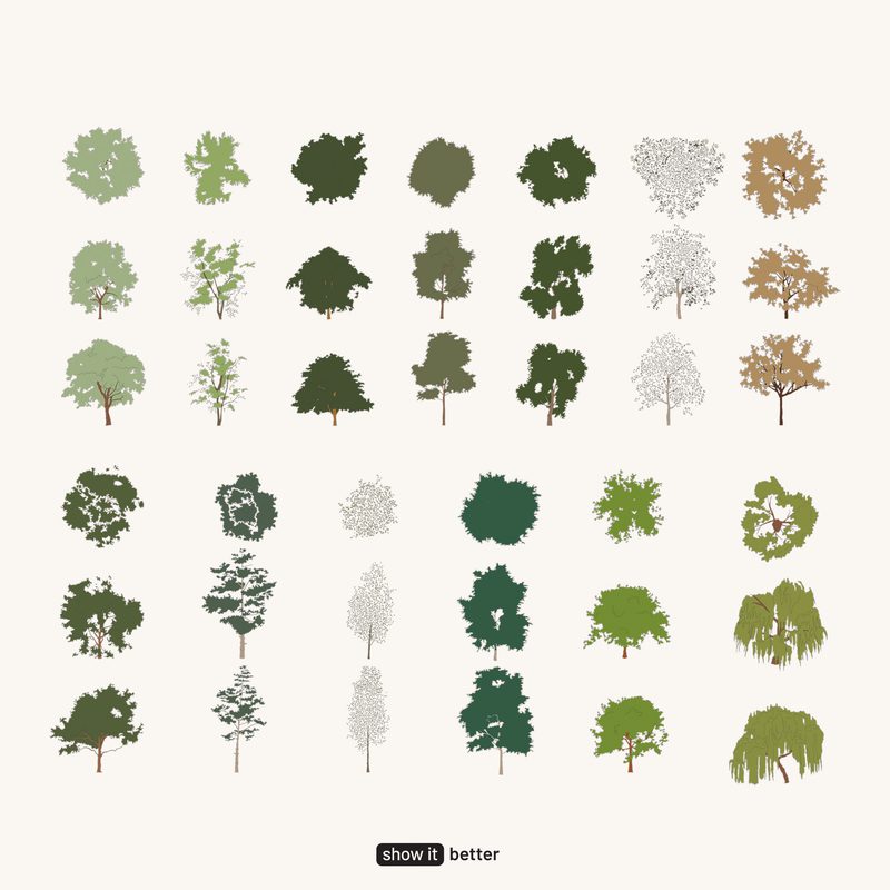 Show it Better | Broadleaf Trees 2.0