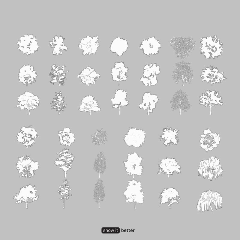 Broadleaf Tree Chart Show it Better | Broadleaf Trees 2.0