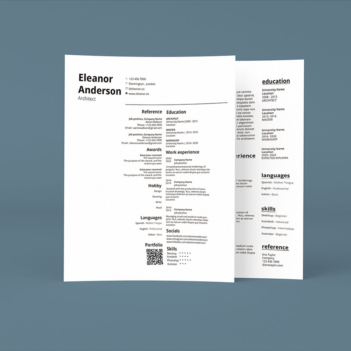Show it Better | CV Architecture Templates