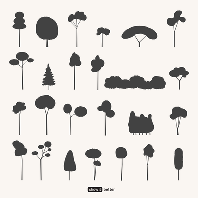 Contents Design Tree Show it Better | Table of Contents Templates