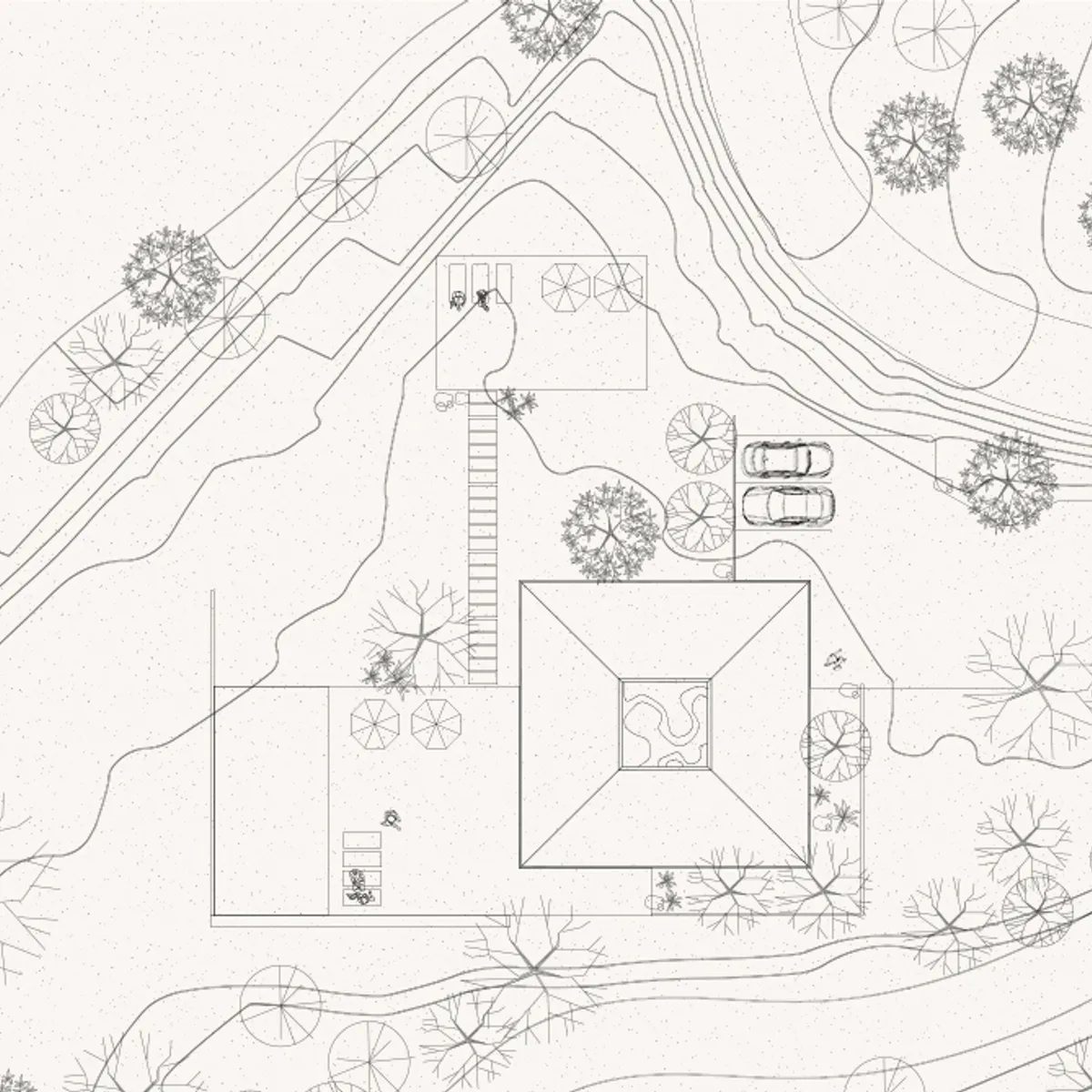 HOUSE SITE PLAN Line Only