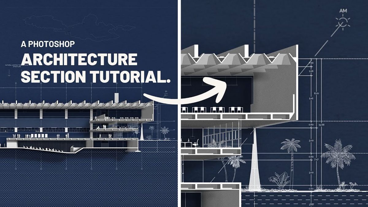 Section View Indesign Show it Better | How to create a perspective section in Photoshop