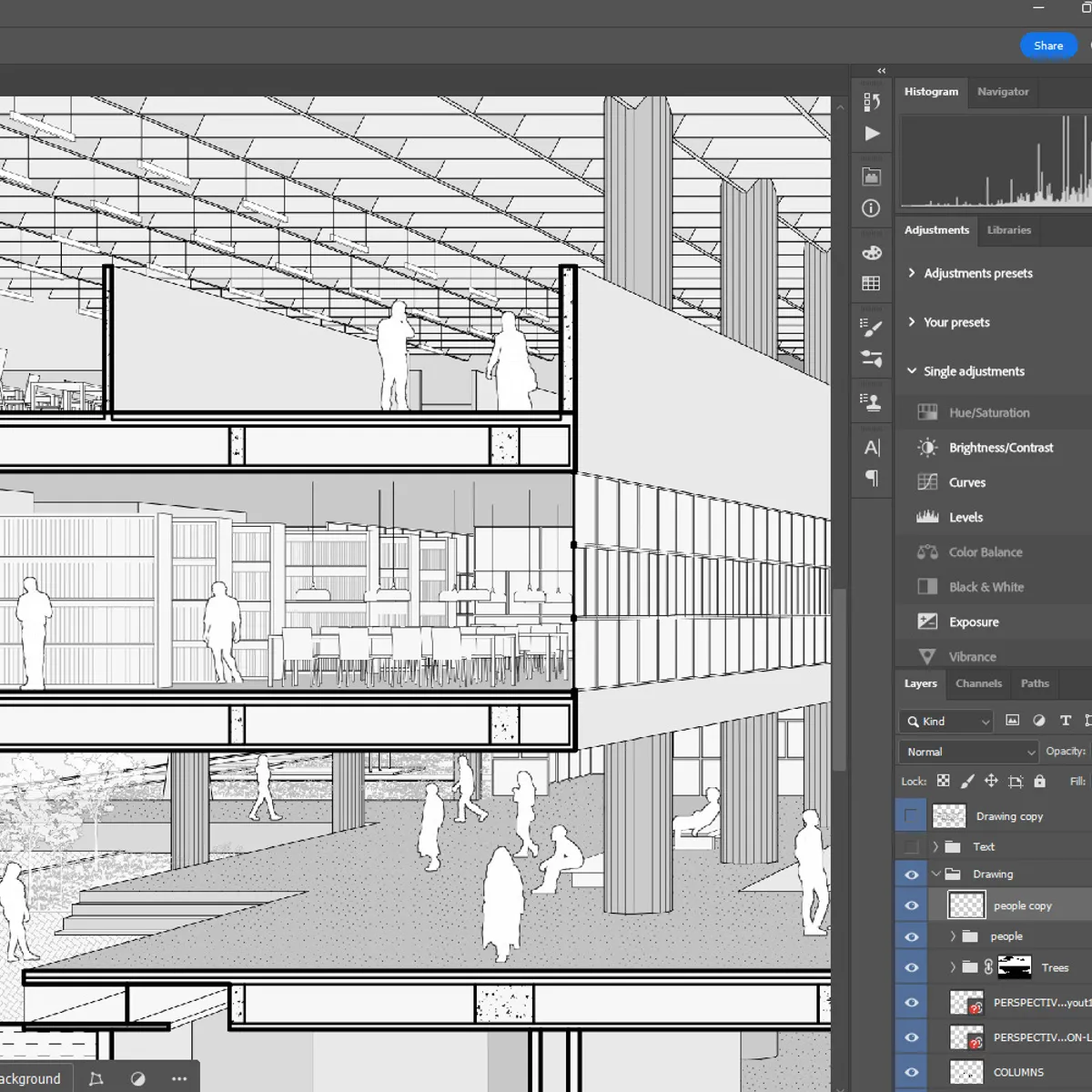 Perspective Section Blocks Show it Better | Master Sections