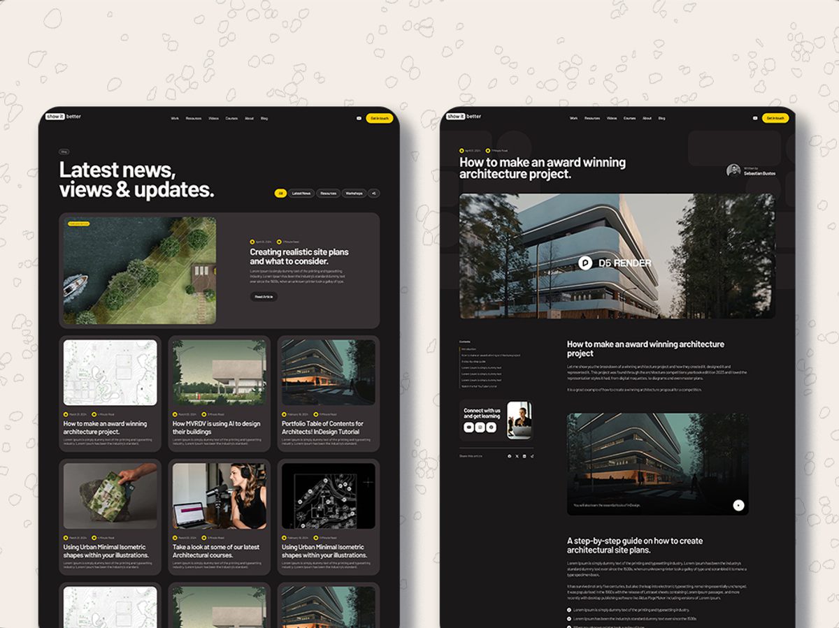 New Website Development Show it Better | We have a new website design!